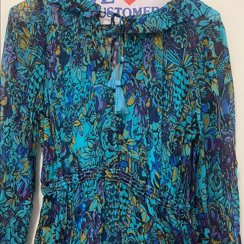 Anthropologie Multicolor Floral Dress